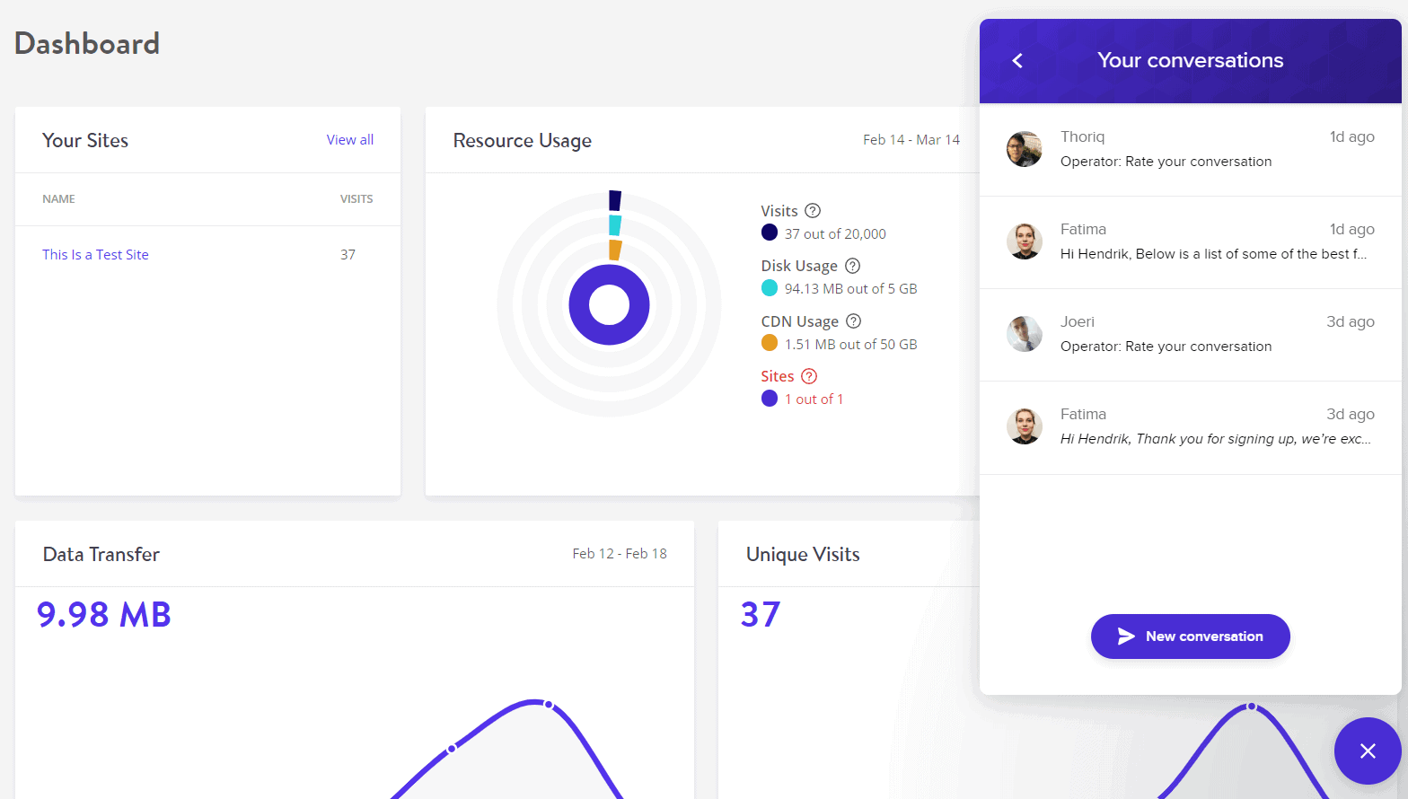 [Kinsta] - [Support chat]