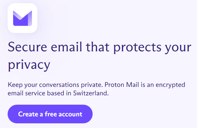 Description of Proton Mail's service