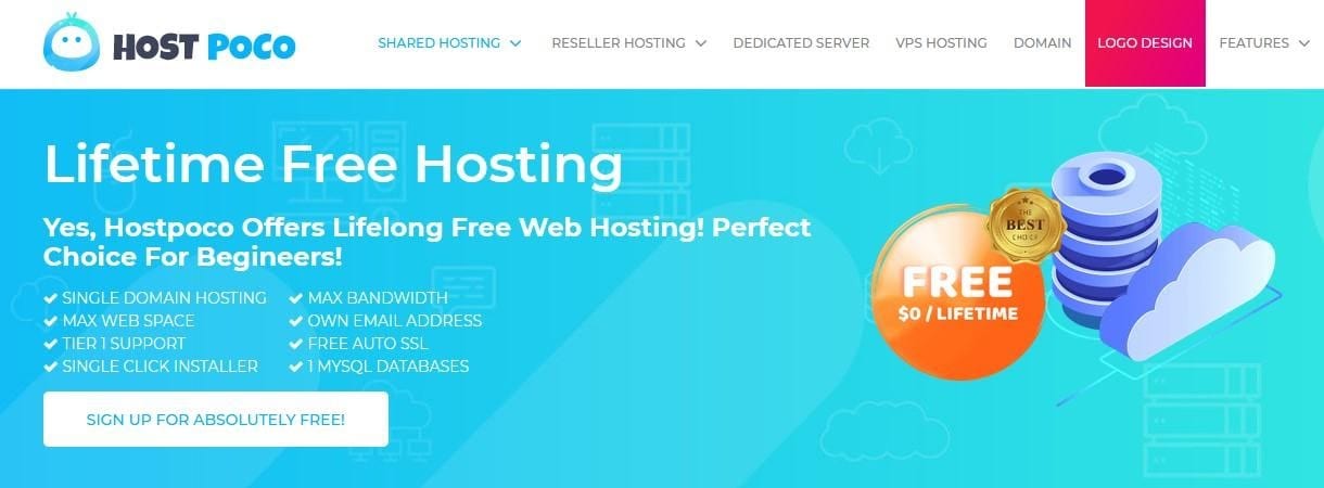 free domain hosting with email accounts