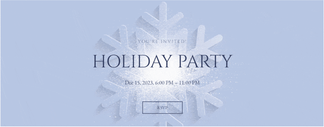 Holiday Party - Wix