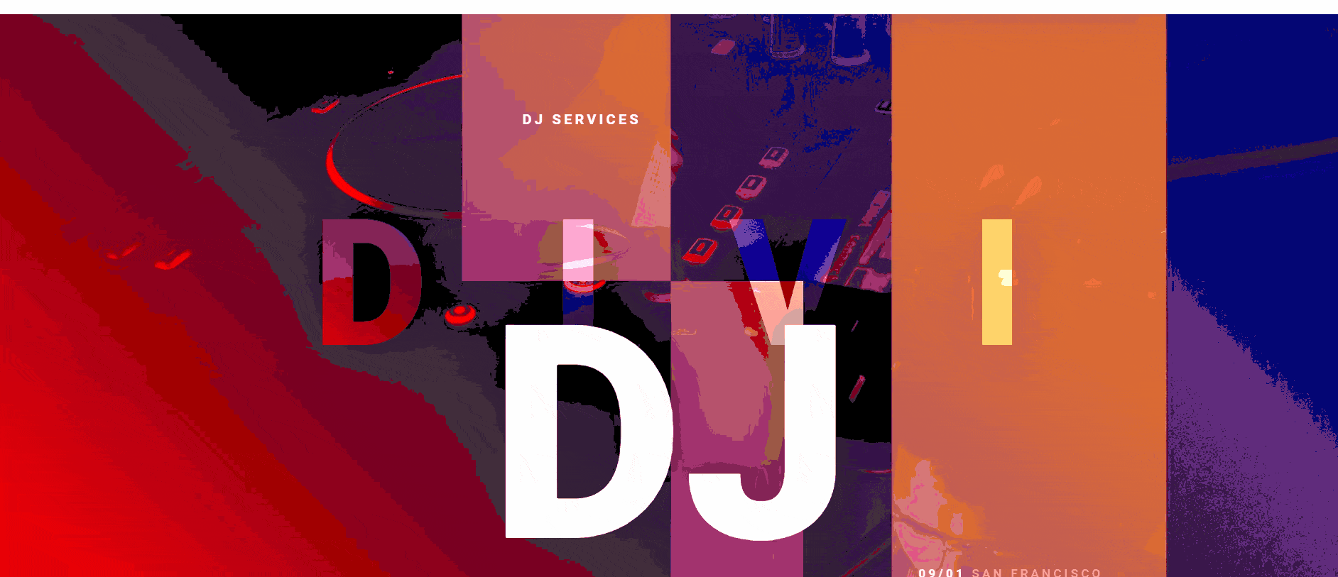 DJ layout pack wordpress theme