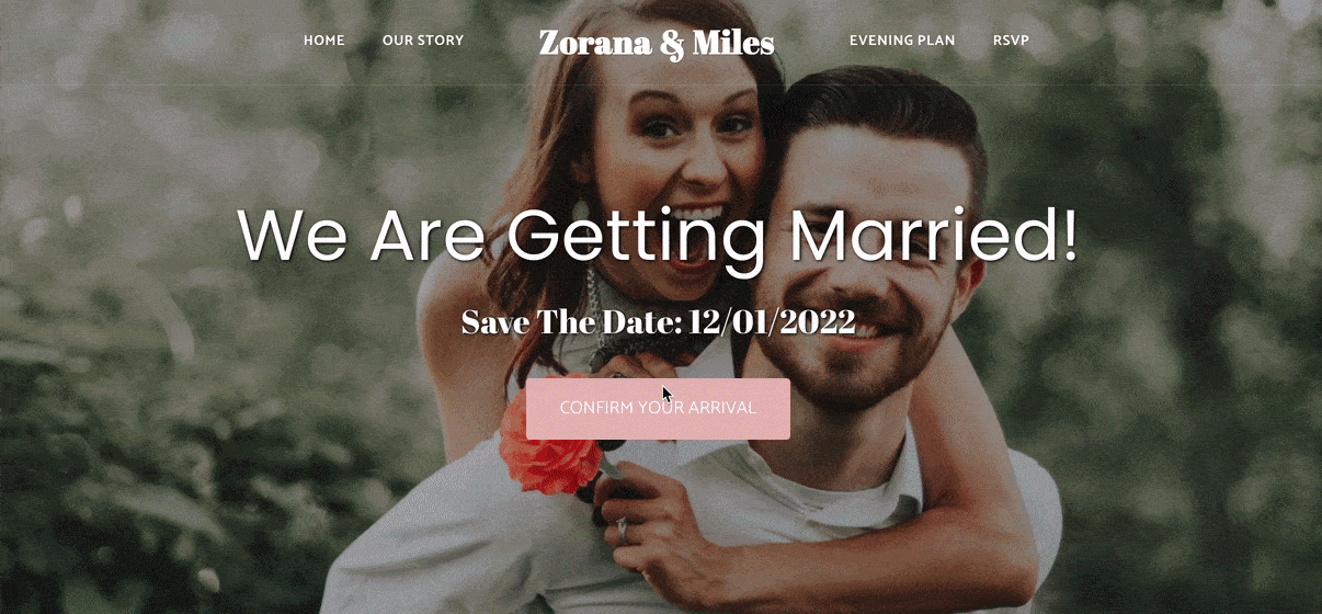 Site123 - We are Getting Married