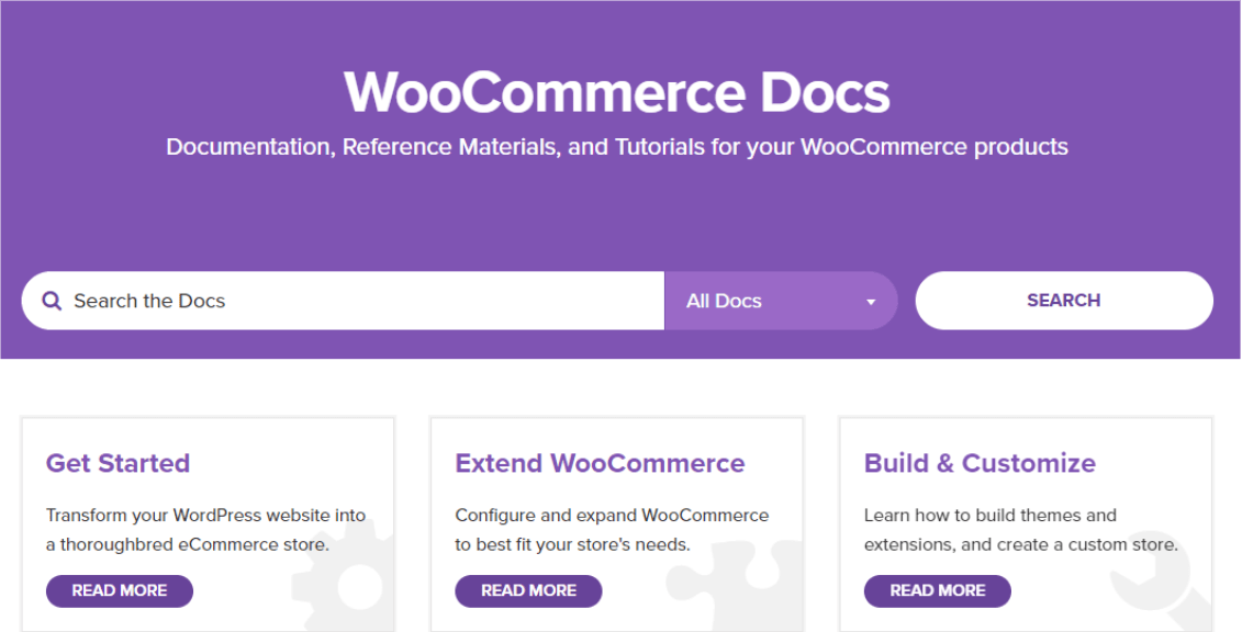 WooCommerce Docs