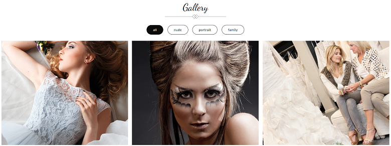 WordPress Catch Co Theme Gallery Page