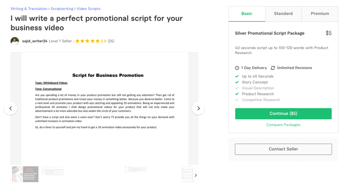 9 Best Business Video Script Writers for Hire in 2024 - for $5!