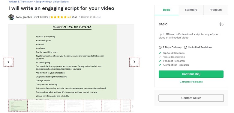 9 Best Business Video Script Writers for Hire in 2024 - for $5!