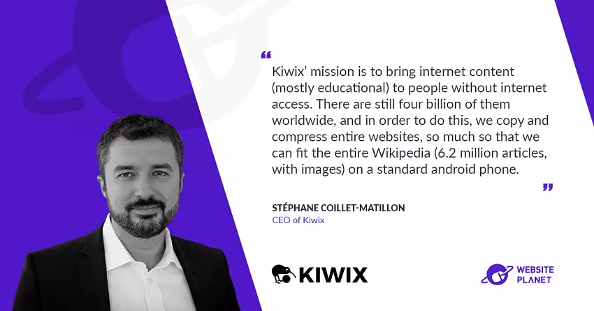 Kiwix – Bringing Internet Content To People Without Internet Access