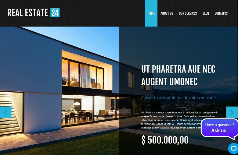 Real Estate Website Templates & Examples