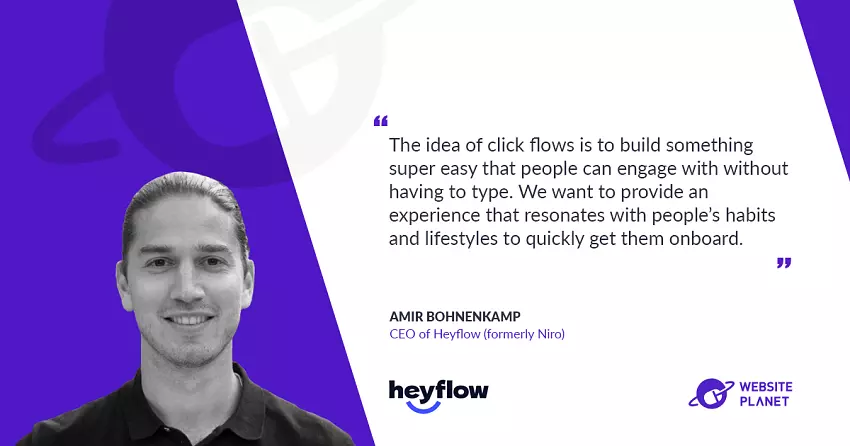 Build Interactive Click Flows And Create An Outstanding UX With Heyflow