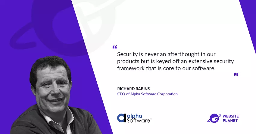 Apps, security and low-code with Alpha Software