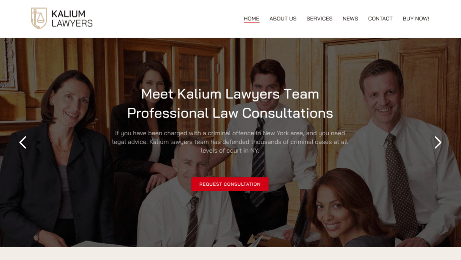 ThemeForest Kalium theme homepage