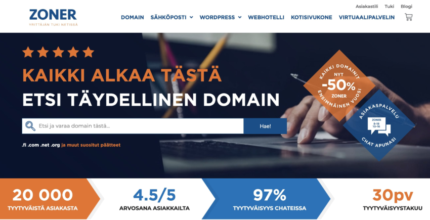 Finnish Hosting Comparison Page