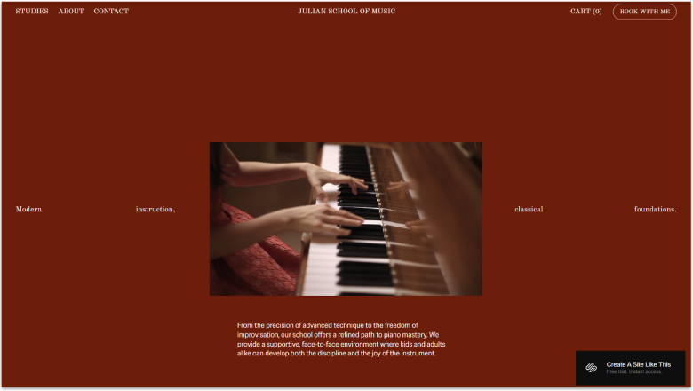 Squarespace Julian Template