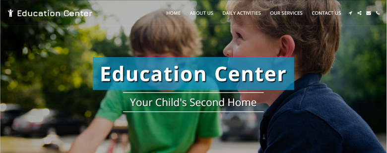 SITE123 Education Center Template