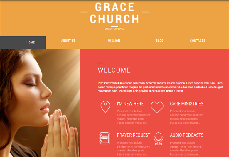 Religious Organization Theme