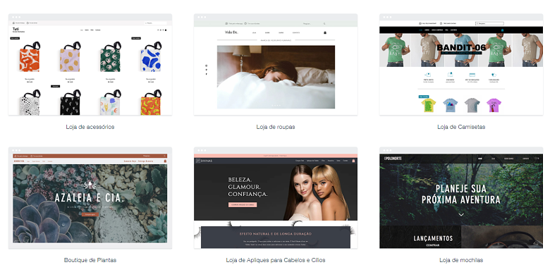 Wix online store templates