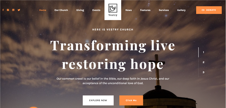 12 Best (Simple) Website Templates for Churches in 2024