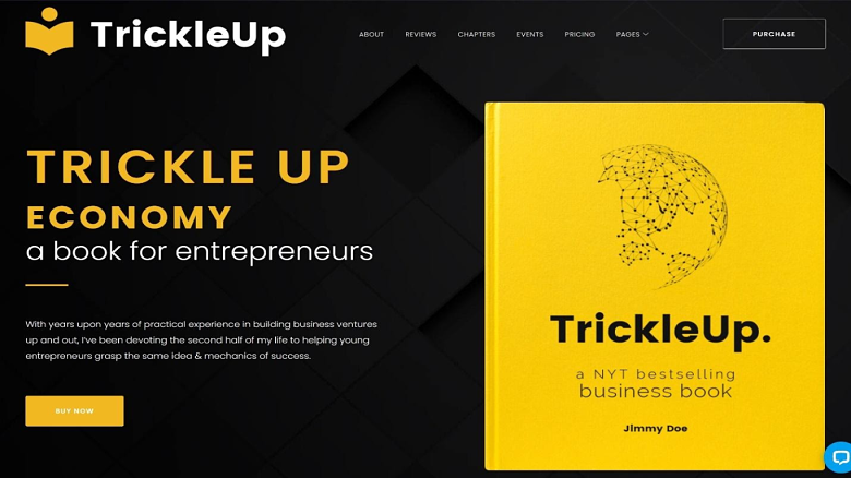 trickleup-wordpress-landing-page-theme