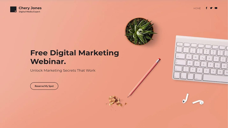 wix-webinar-landing-page-template