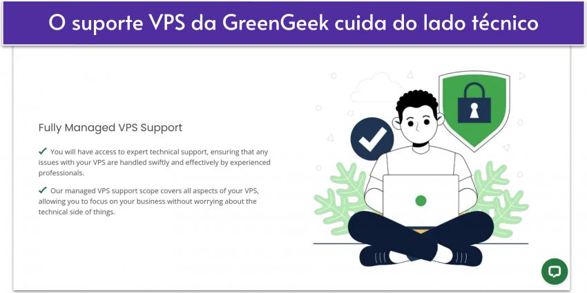 GreenGeek’s VPS support takes -pt