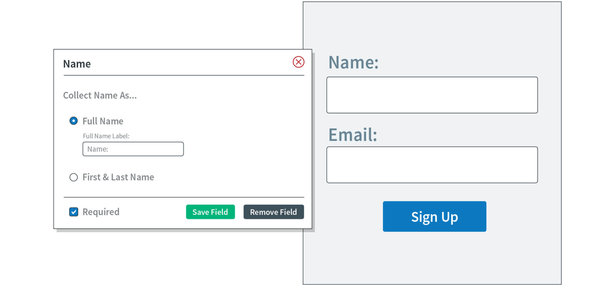 AWeber sign-up form creation