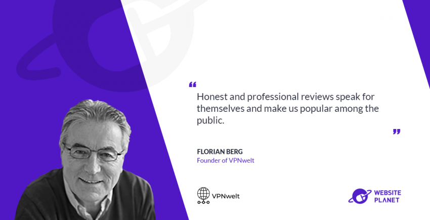 How I created VPNwelt – Interview with Florian Berg