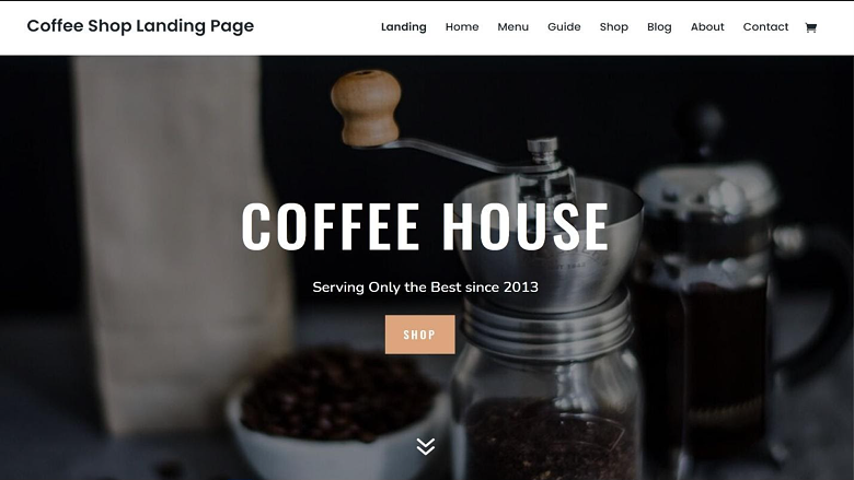 divi-coffee-shop-layout-pack