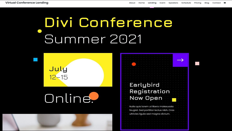 divi-virtual-conference-layout-pack