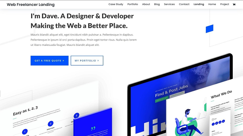 divi-web-freelancer-layout-pack