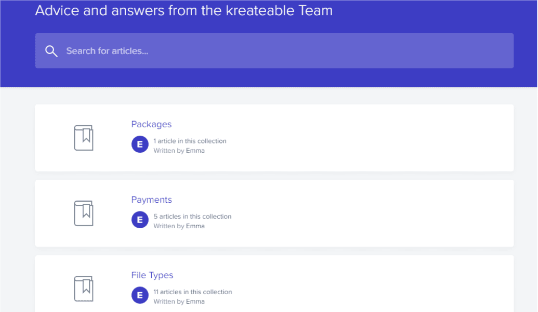 kreateable-help-center