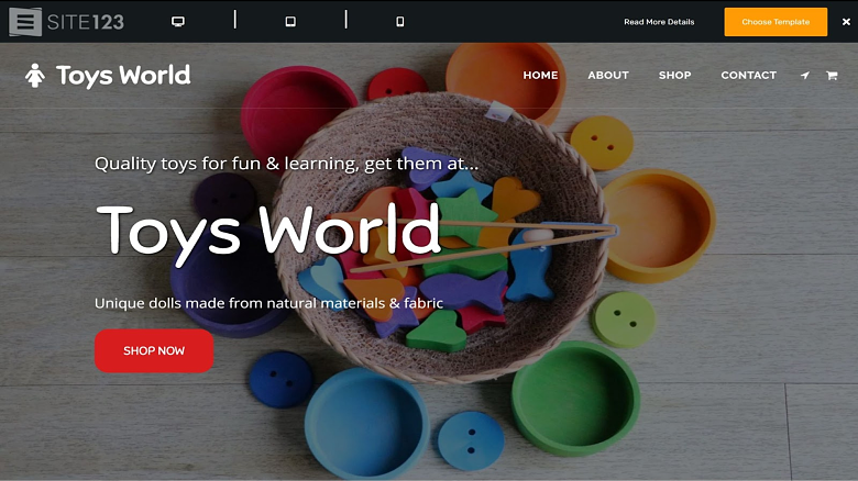 site123-toys-world-template