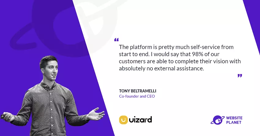 Design mobile apps and websites in minutes with Uizard
