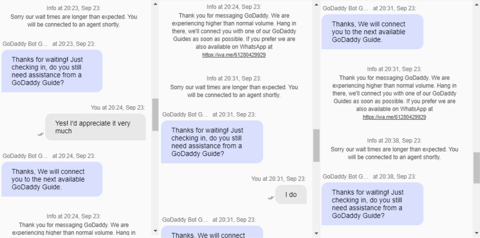 godaddy-support-bot-chat-two