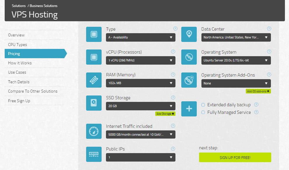 kamatera-vps-hosting-calculator