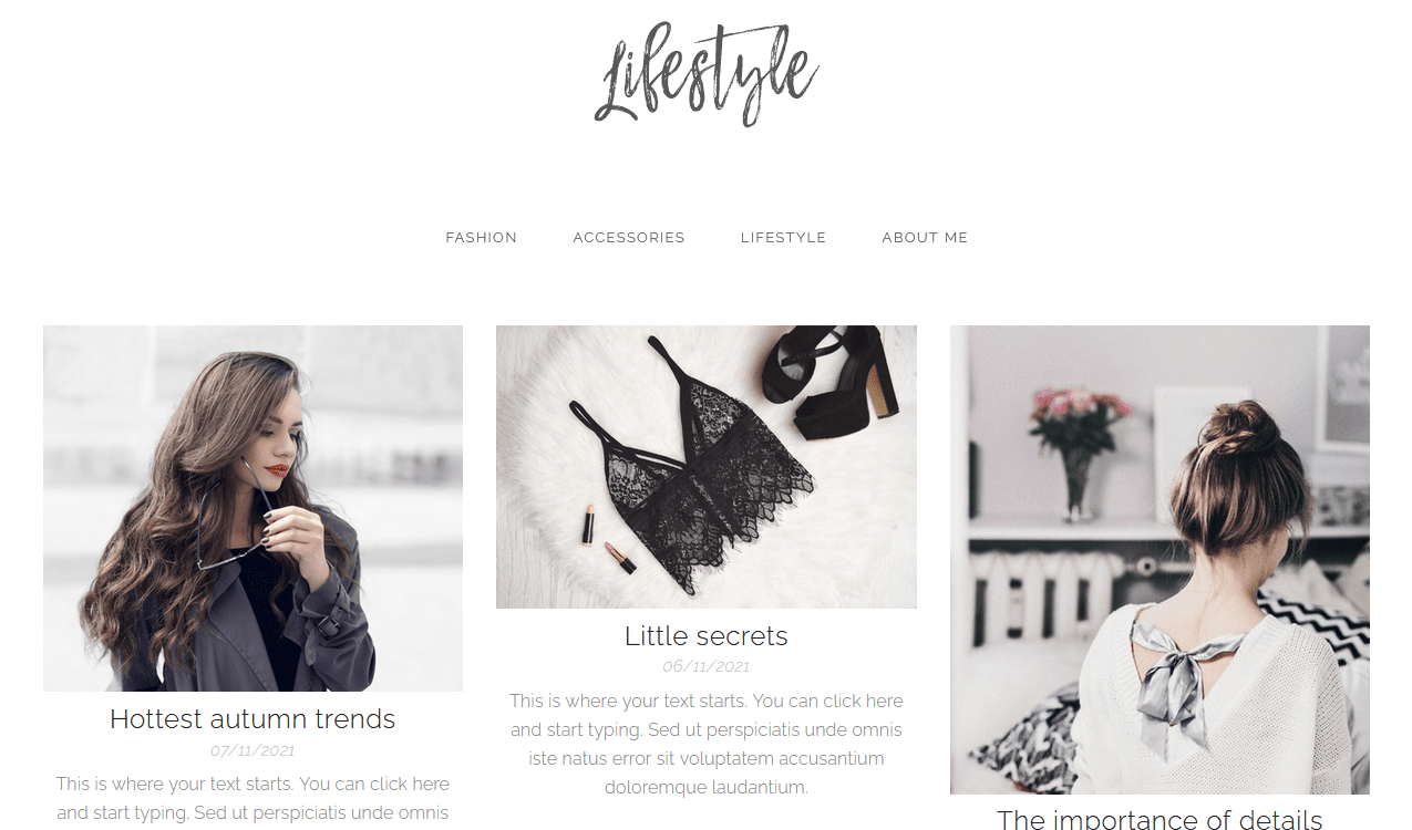 webnode-lifestyle-blogging-template
