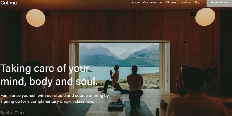 Squarespace Colima Template