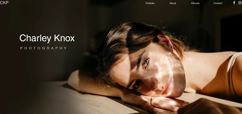 Wix Photography Template