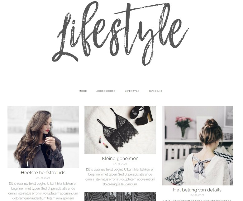 webnode-lifestyle-blogging-template