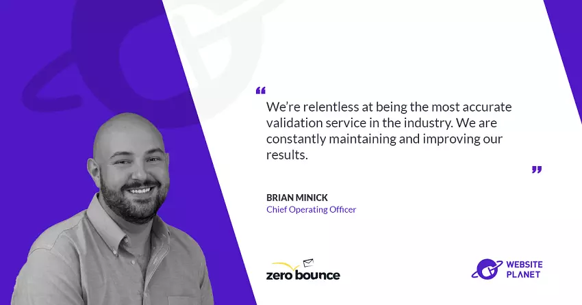 Get accurate, fast and secure email validation with Zero Bounce