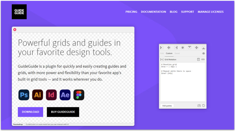 GuideGuide Homepage.