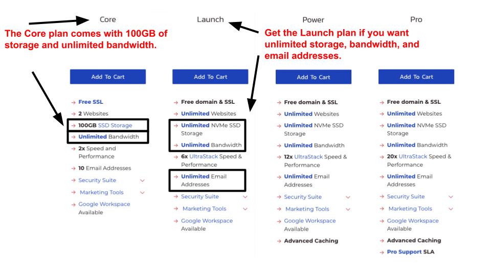 InMotion Hosting, shared hosting