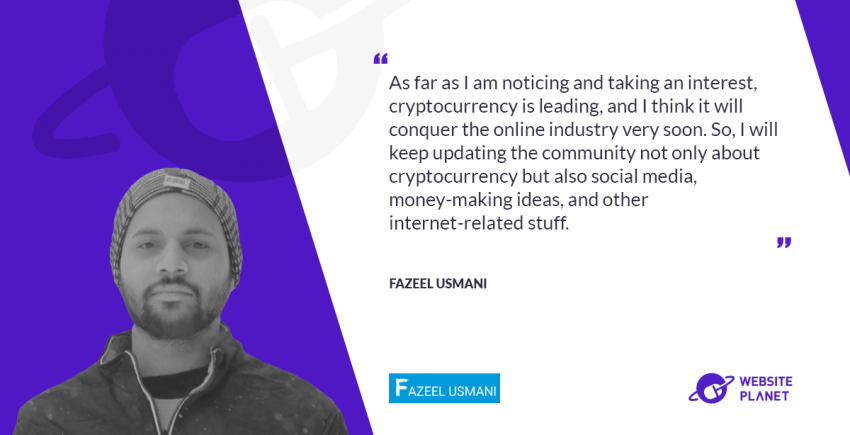 Learn All About Cryptocurrencies With Fazeel Usmani