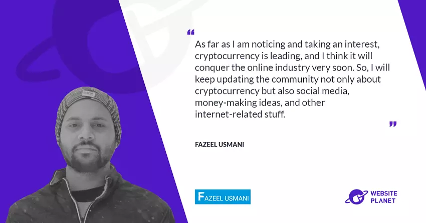 Learn All About Cryptocurrencies With Fazeel Usmani