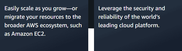 Description of Kamatera's scalability, reliability, and security features