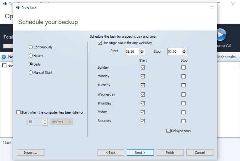opendrive-screenshot-schedule-backups