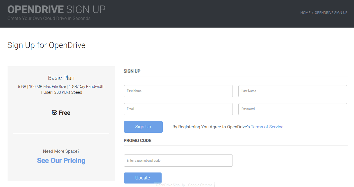 opendrive-sign-up-screen