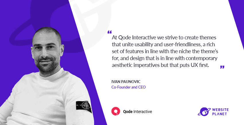 Create Beautifully Designed, Professional-Grade Websites with Qode Interactive