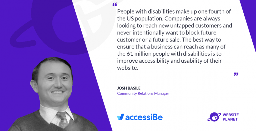 Become accessible and compliant with accessiBe