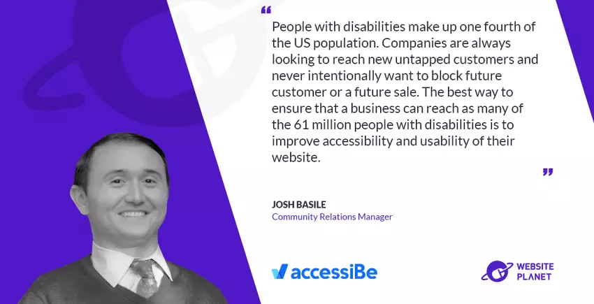 Become accessible and compliant with accessiBe