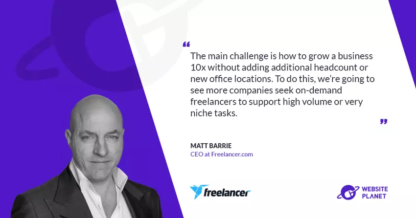 Current state and the future of freelancing with Matt Barrie (Freelancer.com)